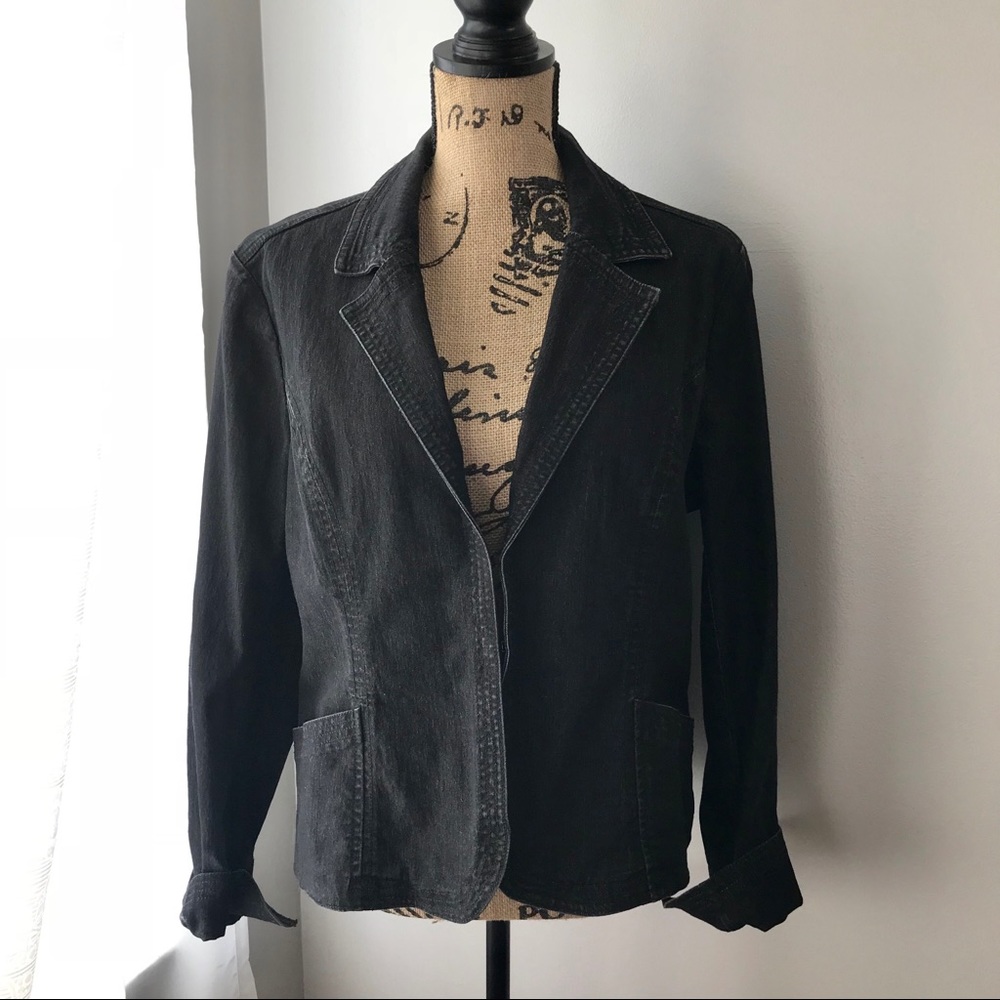 Nicole by Nicole Miller Stretch Jean Denim Jacket